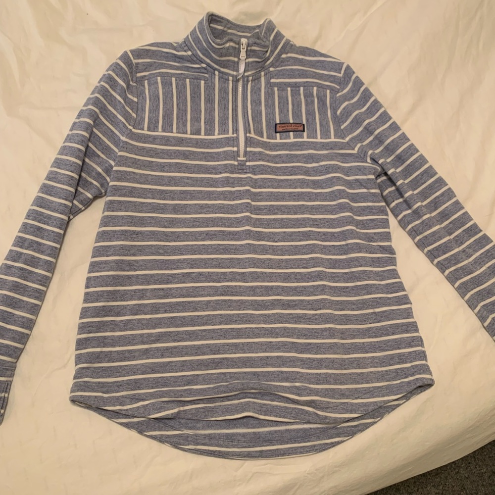 Vineyard Vines Heather Blue Shepshirt Medium